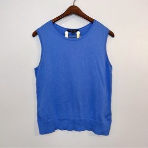 Brooks Brothers blue vest